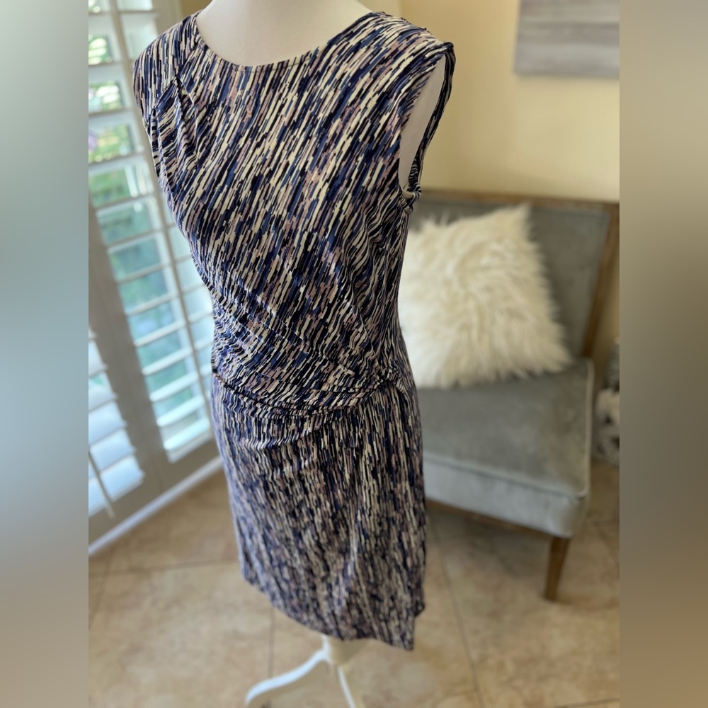 NIC+ZOE Multicolor Patterned Dress